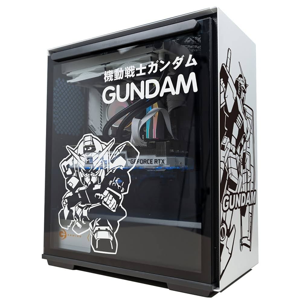Amazon.co.jp: 機動戦士ガンダム パソコンケースシール，ATX